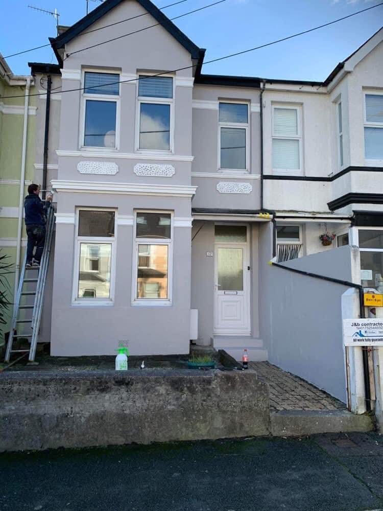 Completed roof replacement project in Torpoint