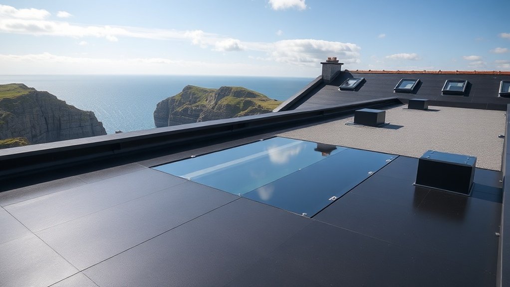 Flat roof installation in Torpoint