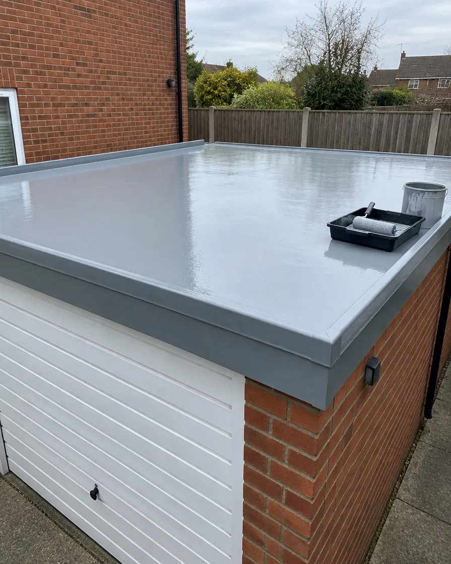Garage roof replacement in Torpoint